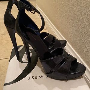 Dressy ankle strapped heels